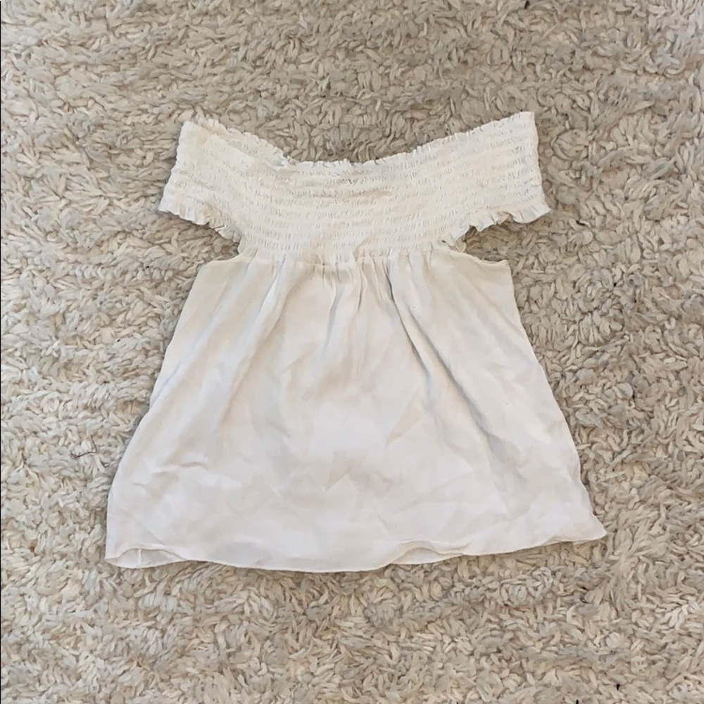 White Brandy Melville off-the-shoulder Top!